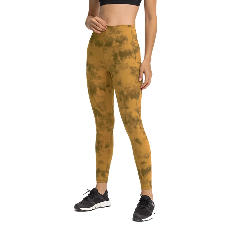 
Tik tok Tie Tye Scrunch Butt Yoga Pants Legging Women Sports fitness High Waist Yoga Pants Gym Leggins 