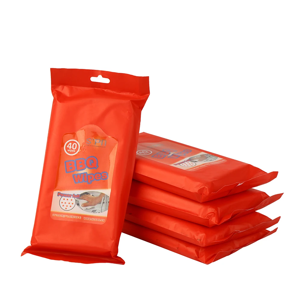 Бытовые кухонные салфетки многофункциональные для барбекю масла и грязи влажные очистки поверхности