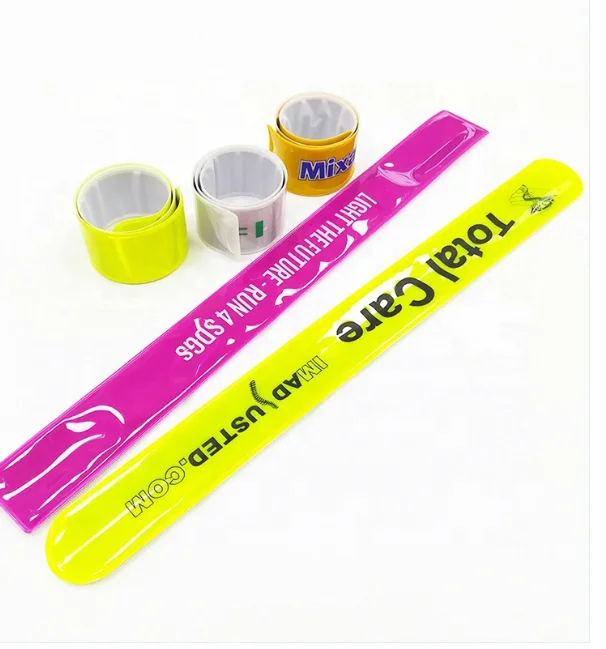 Reflex Snap Band, Reflective Slap Wrap,Reflector Wrist CE EN13356