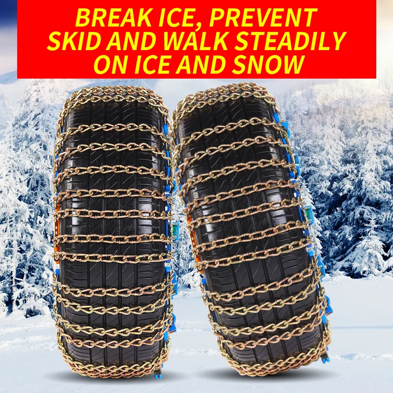 
2021 Hot Sell Snow Anti-skid Chains High-quality alloy steel snow tire chains 