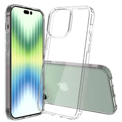 For iPhone 14 13 12 Pro Max Phone Case Transparent Anti Shock Mobile Cell Phone Clear Case For iPhone 14 Case