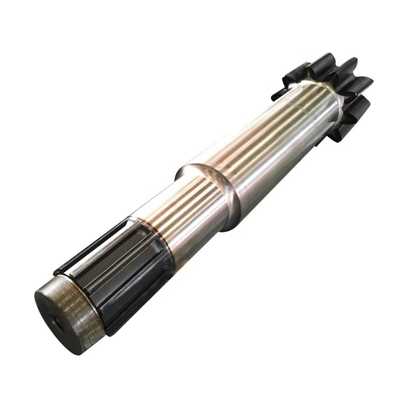 wangli customized large gear shaft sugar factory machinery and equipment accessories 42CrMo alloy steel long drive gear shaft