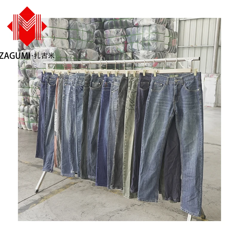 Outdoor Plus Size Used Clothes Fardos Nina Gebrauchte Kleidung Kilo Preis Ropa Usada Mujer China Container of Used Clothes Pants