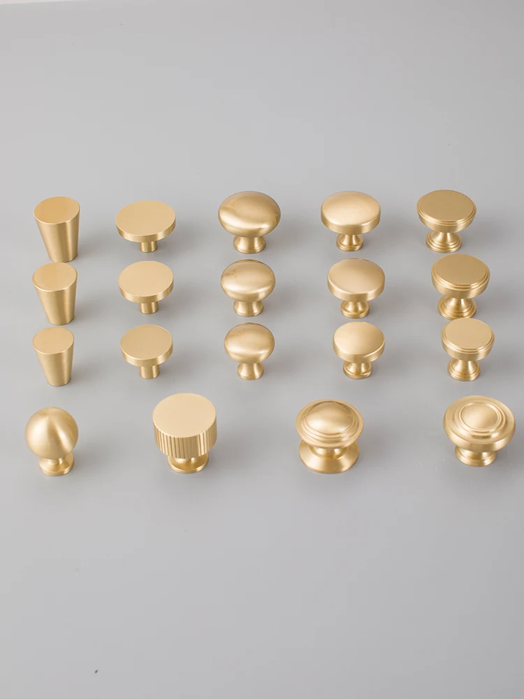 wholesale drawer knobs gold cabinet pulls brass cabinet knobs Ball handle 6650 custom made