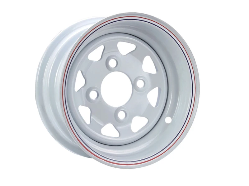 China factory price Galvanized 4x100 Wheels With Different Rim Size Available