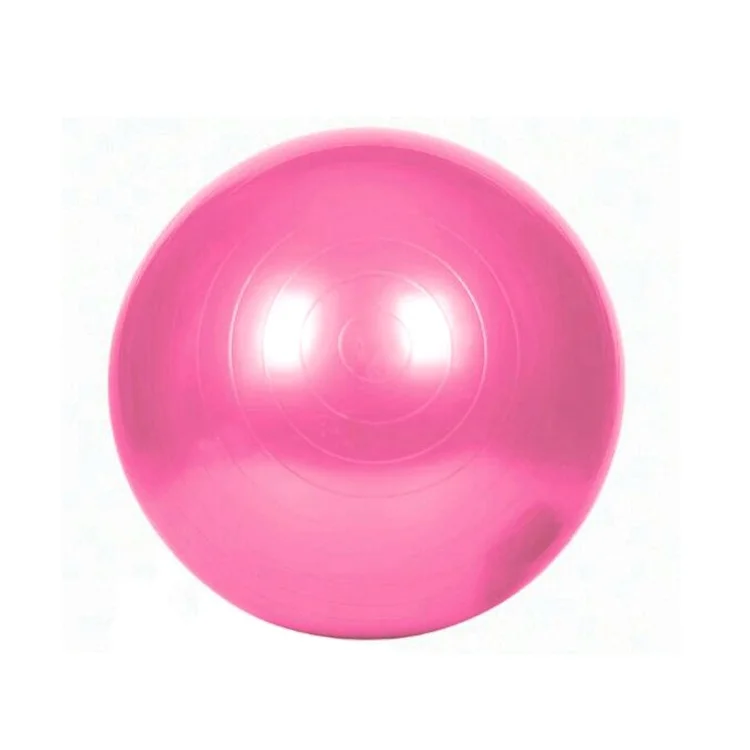 55cm Anti-Slip PVC Pilates Yoga Ball with Straw Improves Balance Exercise Product Type