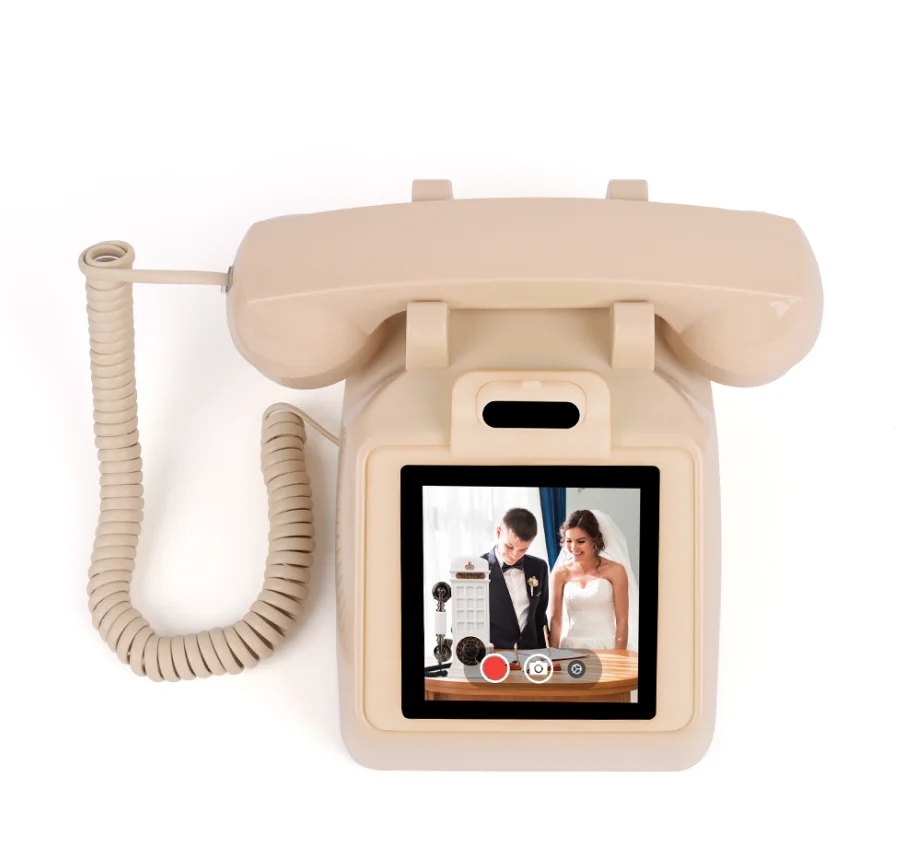 Wedding Phone Message Voice Record Retro Audio Guest Book Vintage Guestbook Antique Telephone