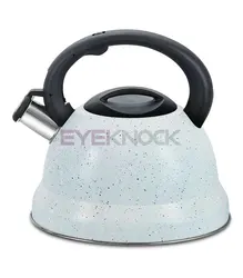 3 Litre Stovetop Induction bakelite handle 201 Stainless steel non electric whistling tea kettle