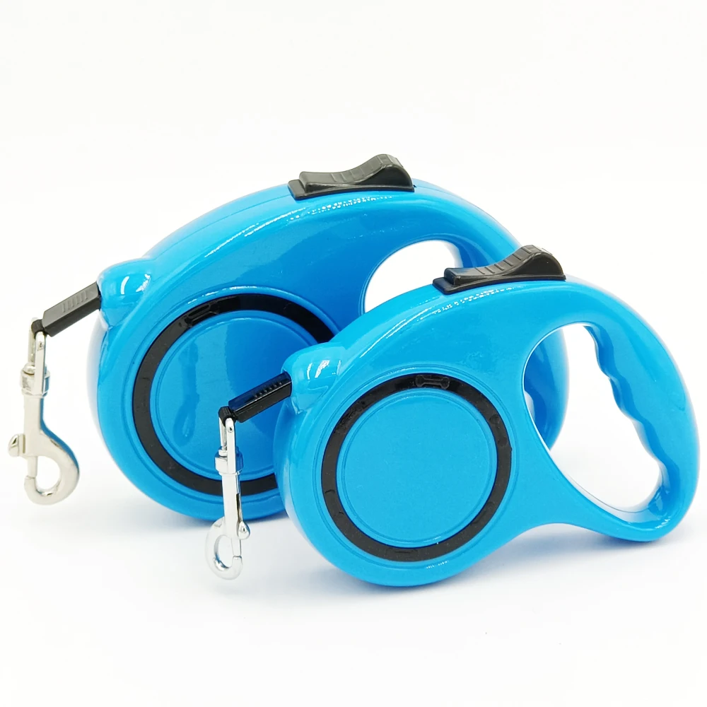 Wholesale dog strong portable automatic retractable traction rope leashes for dogs colored