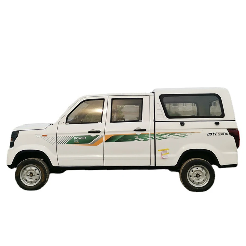 2022 hot sale cheap high power van double row seat 4x4 van electric four wheel pickup truck electric car for adults drive