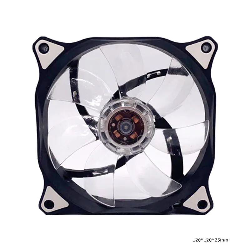 Led 120mm Colorful Light Cooler Gaming PC Computer RGB Multi-Colors Cooling Fan For Cpu Case Fans