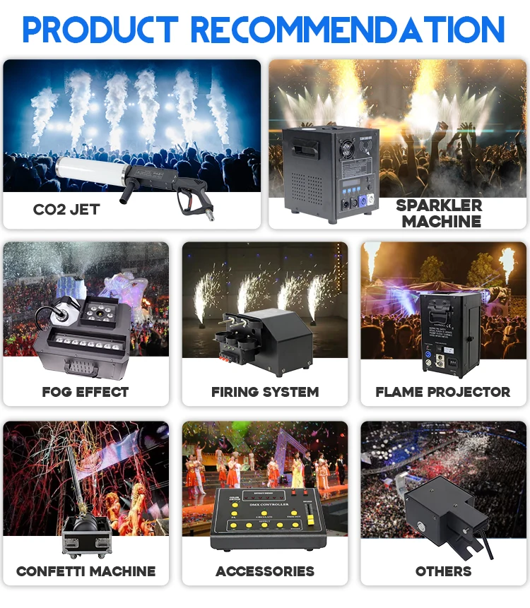 Reliable dj spark machine maquina de chispas frias cold sparks fountain machine