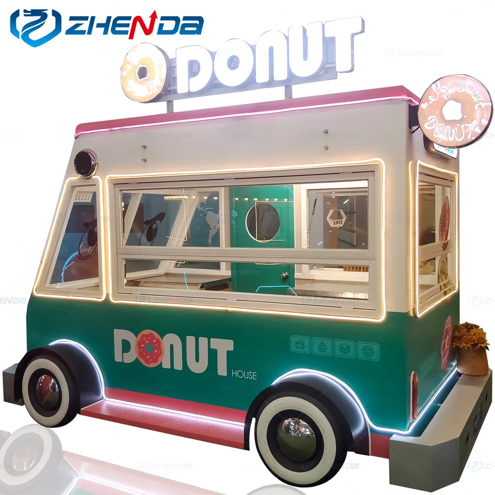 ZD-FT36 Special design juice hot dog food trailer/Mobile truck/ Ice cream Donut
