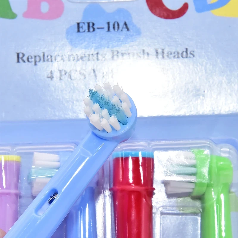 Soft Bristle Kid Toothbrush Head EB-10A Replacement Toothbrush Heads for Children Oral Clean Electric Toothbrush Heads Refill