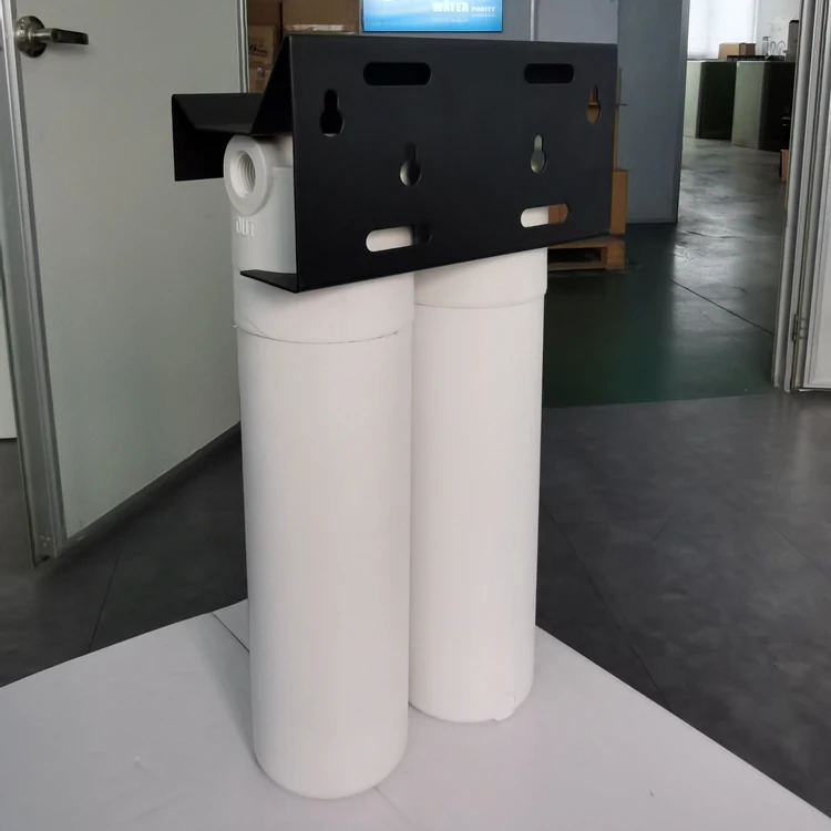 Large flow water purifier bayonet type 10-inch 2-stage UF water purifier quick replacement of filter element