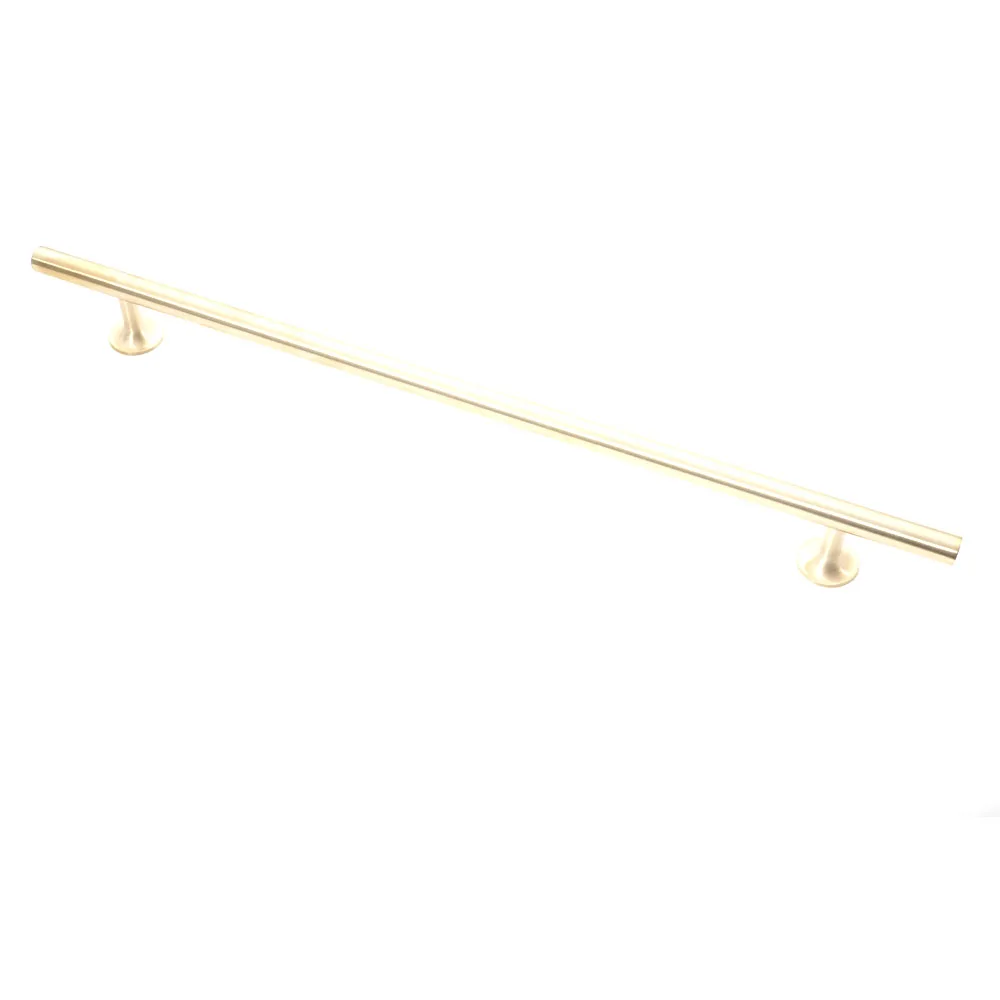 Brushed Gold Stainless Steel Hand Towel Horizontal Bar Wall Mounted Metal Bathroom Towel Rack Holder