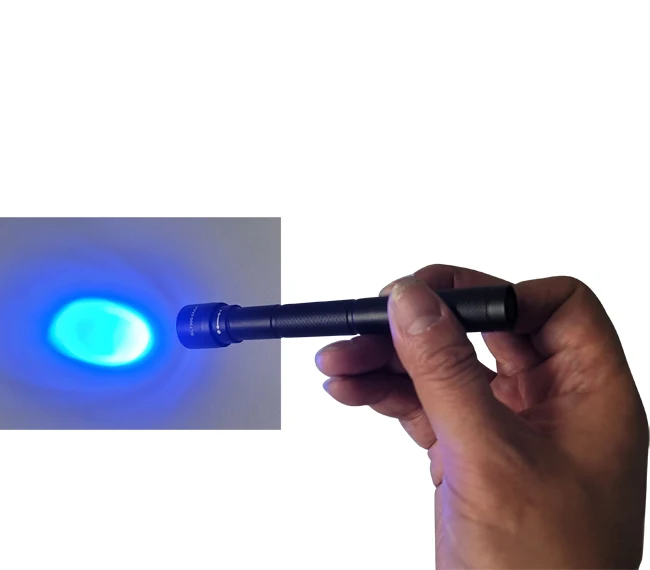 Sunlonge SL1300 dual wavelength leak detection lamp 9 led torch uv light ultraviolet 395nm led uv flashlight