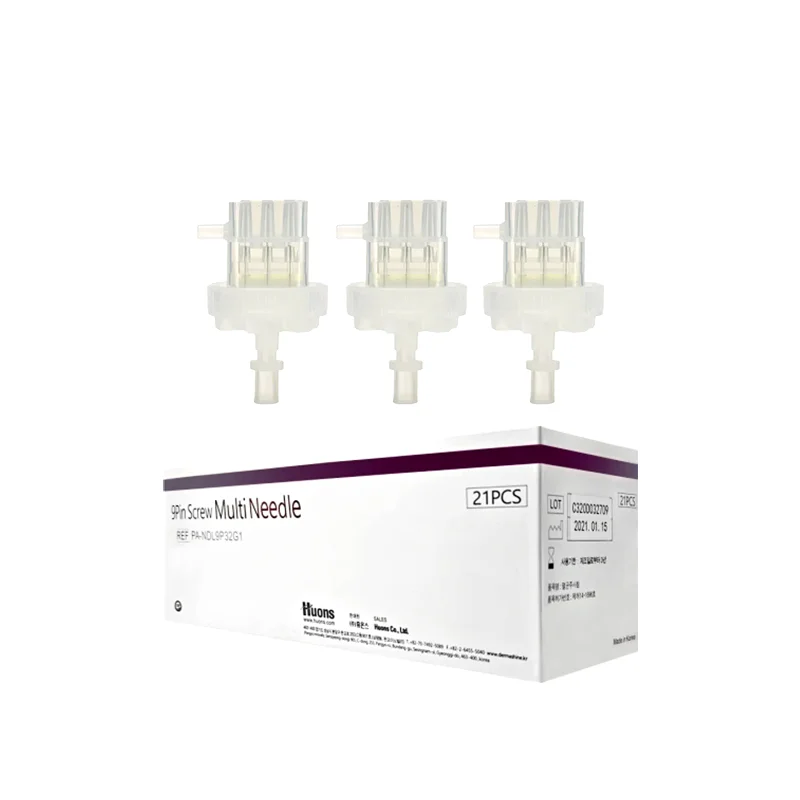 korea beauty multi needle injection Remove wrinkles around eyes 9pins crystal multi needle