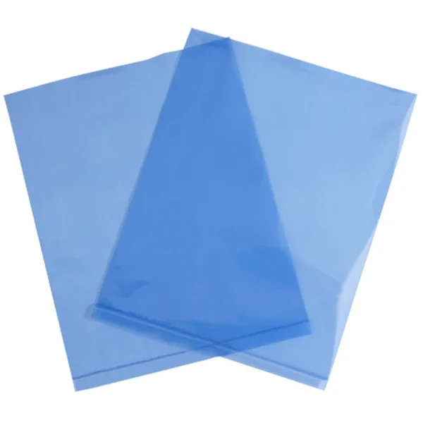 New Product Supplier Plastic Anti-static Yellow Blue Plastic Wrapping Bag Custom Transparent Flat Vci Anti Rust Packaging Bag