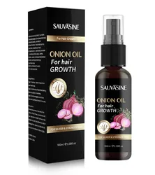 Privae label pure vegan organic nourishing repairing hair-loss prevention healthy hair growth care onion oil for hair growth