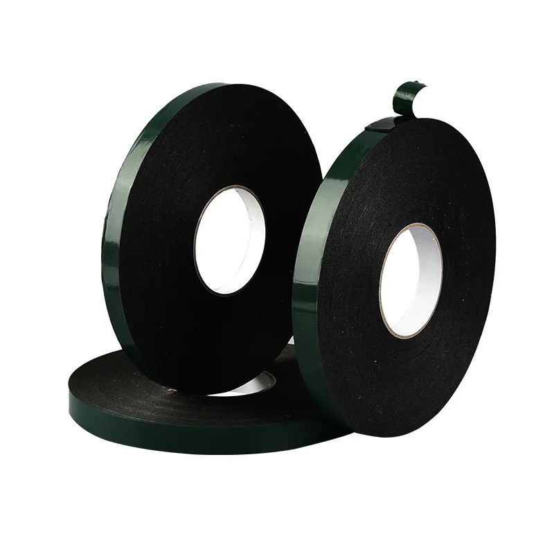 1mm 1.5mm 2mm 3mm 5mm Thick 9.5mm 15mm 24mm Custom Size Self Adhesive Polyethylene Foam Tape For Furniture Metal Acrylic Sheet