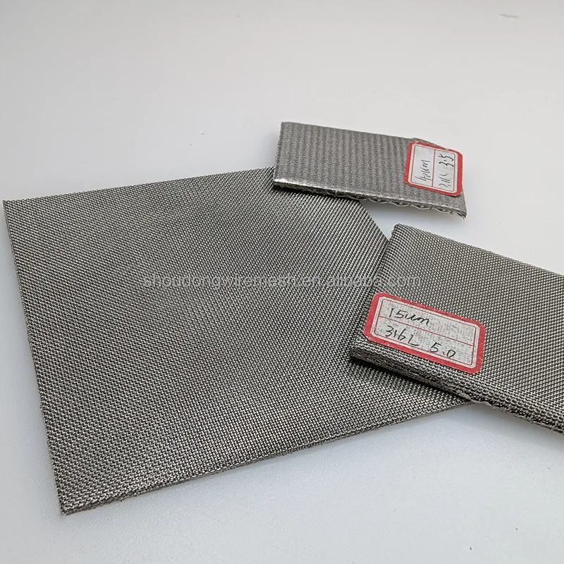 Factory direct sales 100 mesh sintered filter multi-layer sintered mesh 100 150 micron espresso sintered filter
