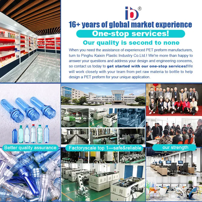 china high quality production 55mm pet 5gallon preform factory price