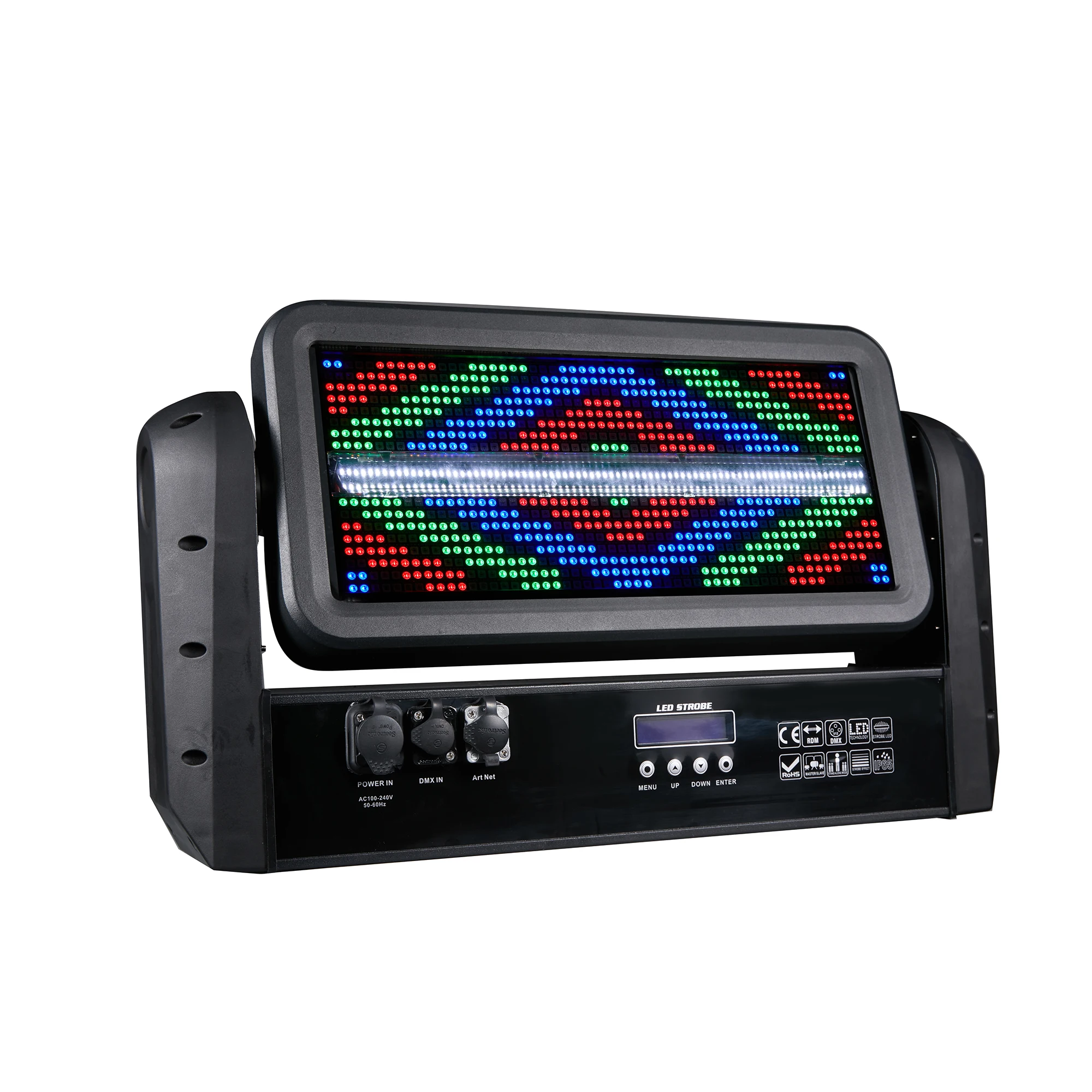 High brightness outdoor 1000WRGB outdoor moving head strobe led strobe wash moving head stage light IP65 concert event light