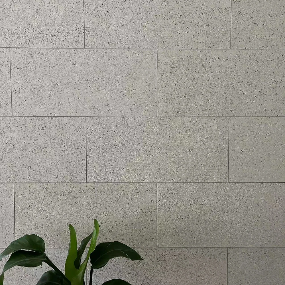 New wall cladding material tile material flexible stone for wall decoration travertine look thin marble slab MCM stone veneer