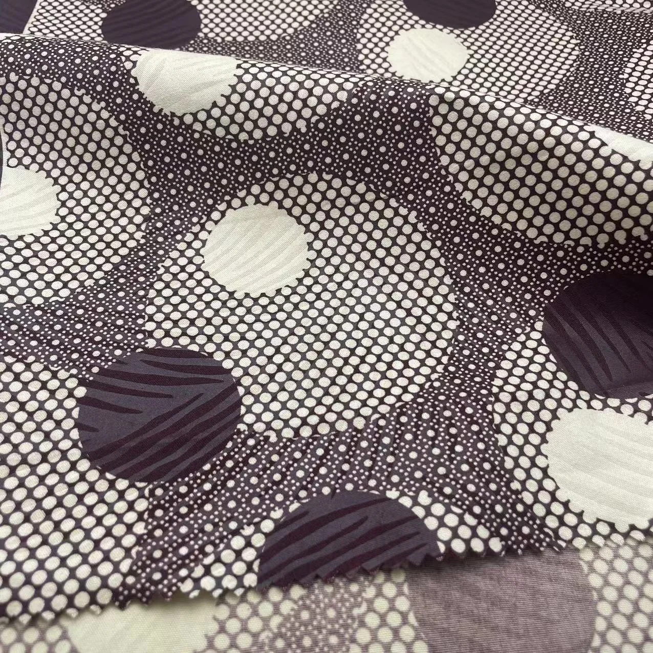 Chinese Textile New Design Customization 100% Polyester African Wax Print Embossed Fabric For Clothing Home Textile