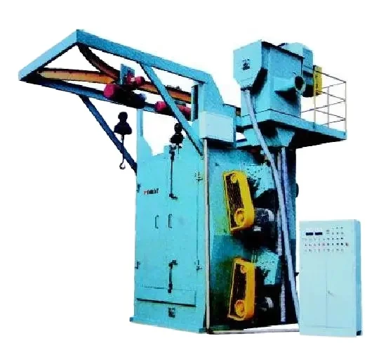 Electric bicycle frames shot blasting machine