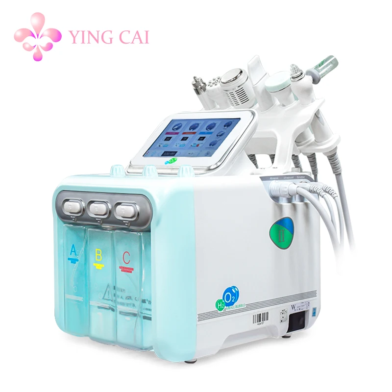 6 In 1 H2o2 Water Facial Microdermabrasion Hydrofacials Machine