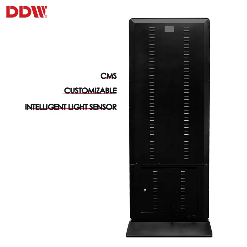 32 43 49 55 inch advertising floor standing digital signage and displays with camera