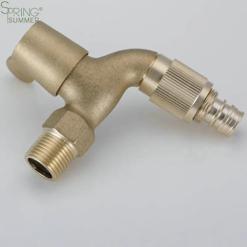 Connecting plastic water pipes Outdoor Anti-theft With Lock Key Water Faucet Lock 2/1 Outdoor Garden Water Tap Lock