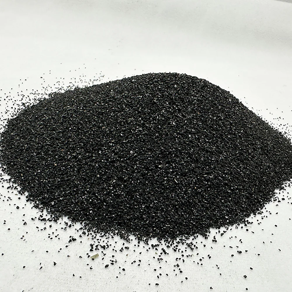 Chemically Stable Black Silicon Carbide Grit Powder with High Thermal Conductivity for Polishing and Sand Blasting