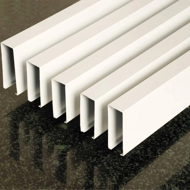 Suspended Aluminum Ceiling Aluminum U Box Ceiling With CE