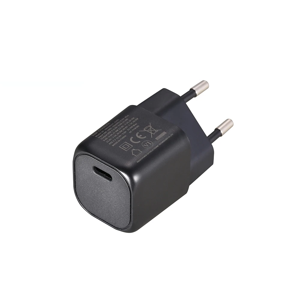 GaN 33W Fast Charging EU US JP UK Plug PD USB C Type-C PPS Wall Charger Travel Adaptor for Tablets Phones