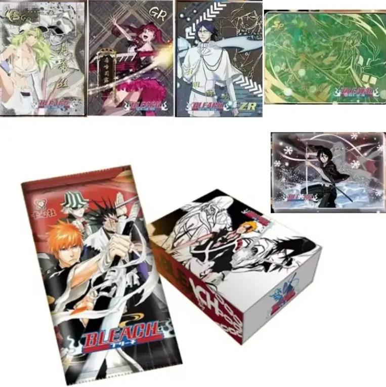 Оптовая продажа TCG Bleach тысячелетние коллекционные карточки для кровавой войны бустер коробка редкие аниме-игры карты хобби игрушки