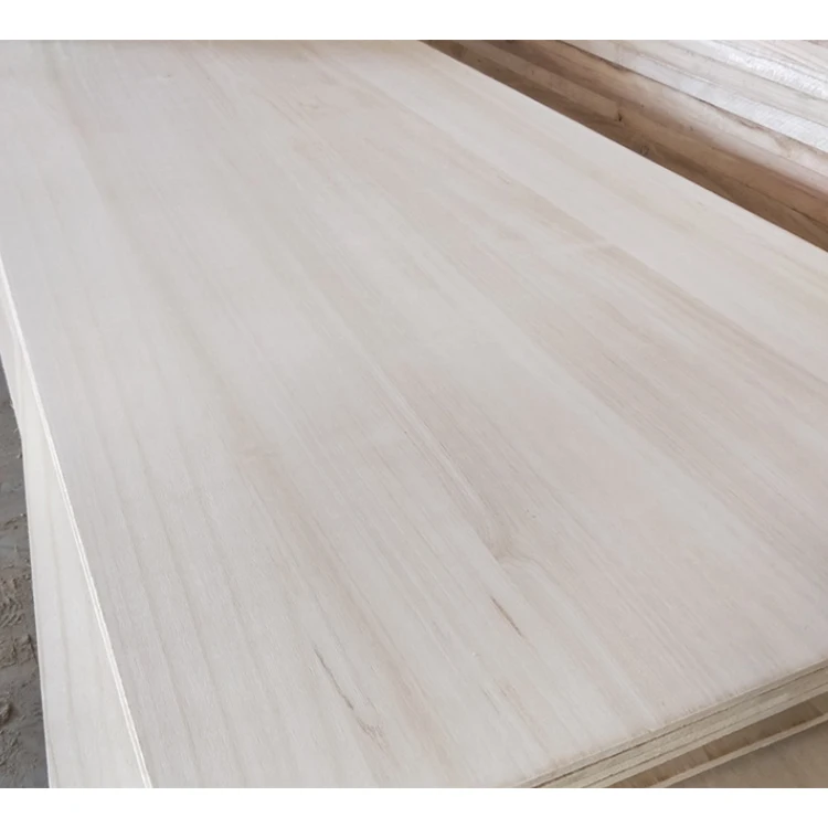 Natural furniture paulownia wooden board paulownia wood panel plate paulownia lumber for sale