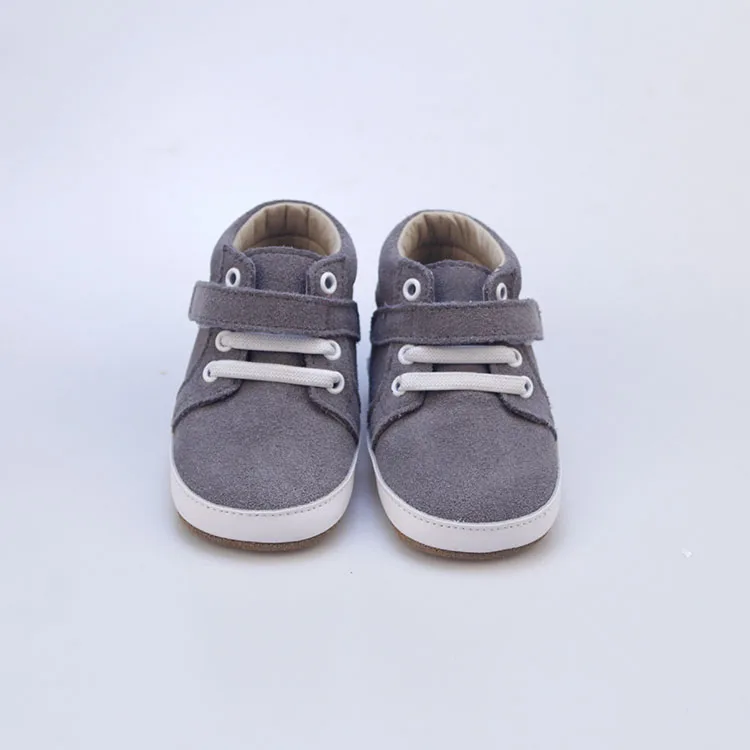 Factory Wholesale Infant Shoes Genuine Leather Toddler Soft Baby Booties