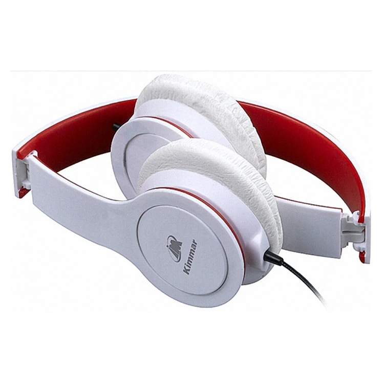 Lightweight 3.5mm foldable wired over-ear headphone 40mm speaker sports headset for computer/mobile phone use