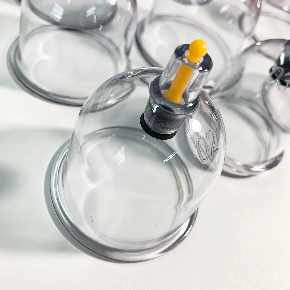 
jinkang Vacuum Cupping Set 24 Cups with Guasha set 