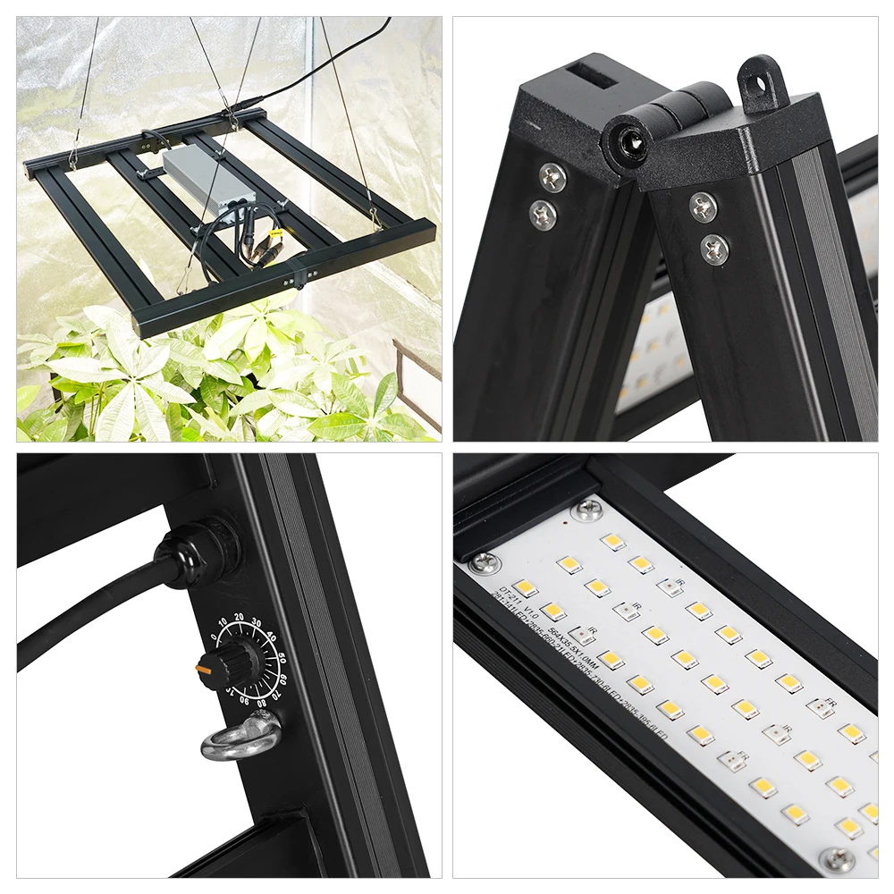 Hydroponic High Intensity Led Grow Lights Full Spectrum Lm 301H Evo  Led Grow Light Bar 100W 240W For Greenhouse Plant