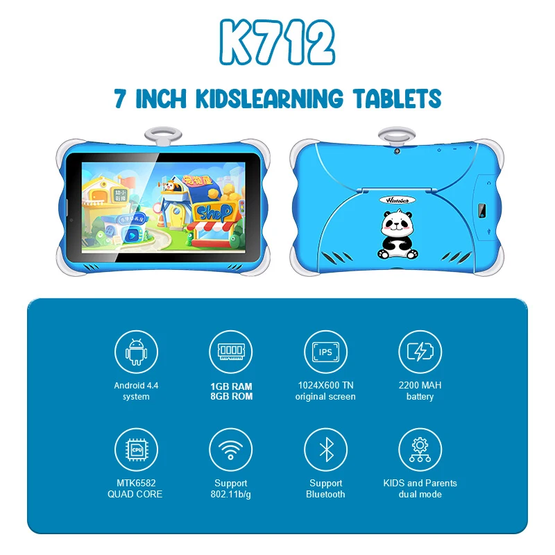 Wintouch 7 inch educational kids tablet, tablette educative pour enfants interactive children android tablet manufacturers