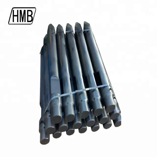 40CrMO / 42CrMo  jack hammer moil rock hydraulic breaker spare parts chisel