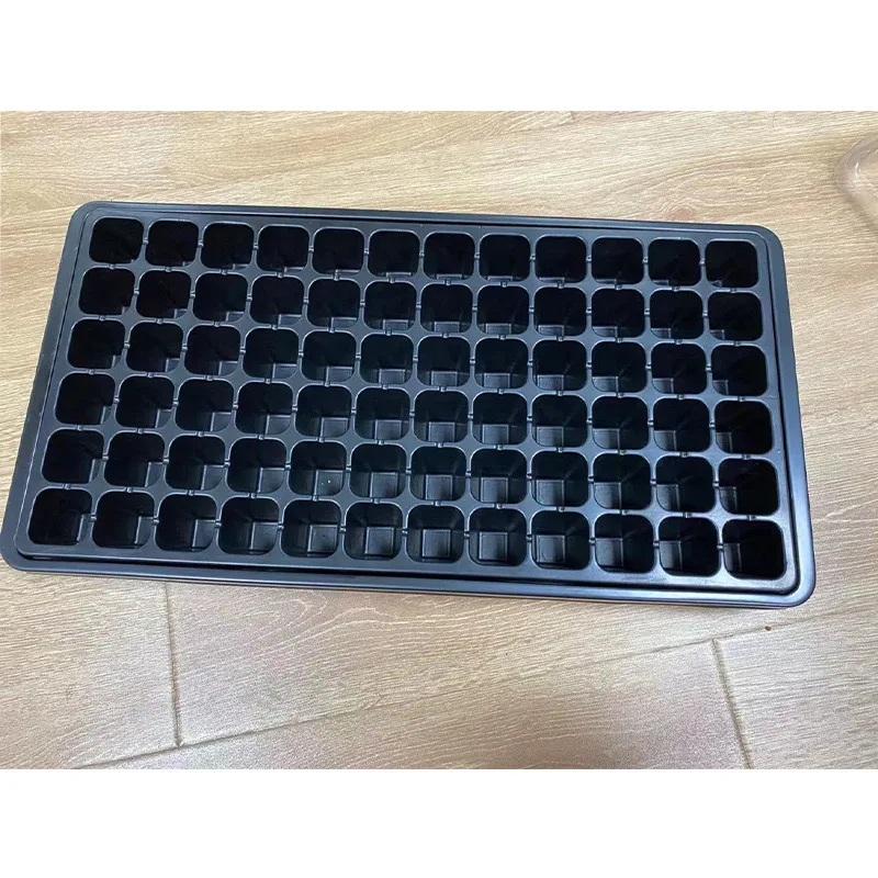 Wholesale Plastic Nursery Seedling Tray Seed Grow Planter Seeding Garden Seed Starter Tray Plant Propagation Seedling Tray