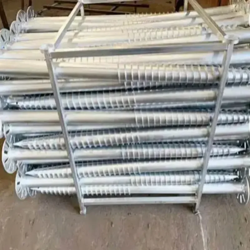 SOEASY cheap ground screw price screw high quality Hot Dip Galvanized ground screws for foundations
