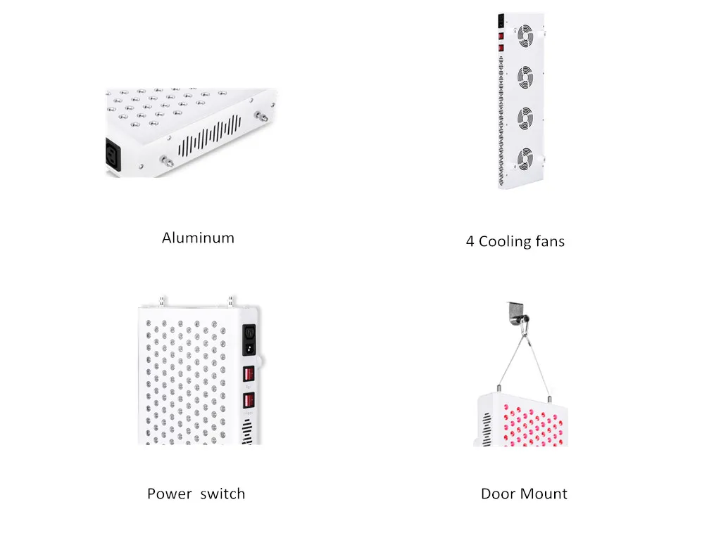 Led Red Light Therapy Full Body Professional Support Customized Wavelength Near Infrared Red Light Therapy Panel