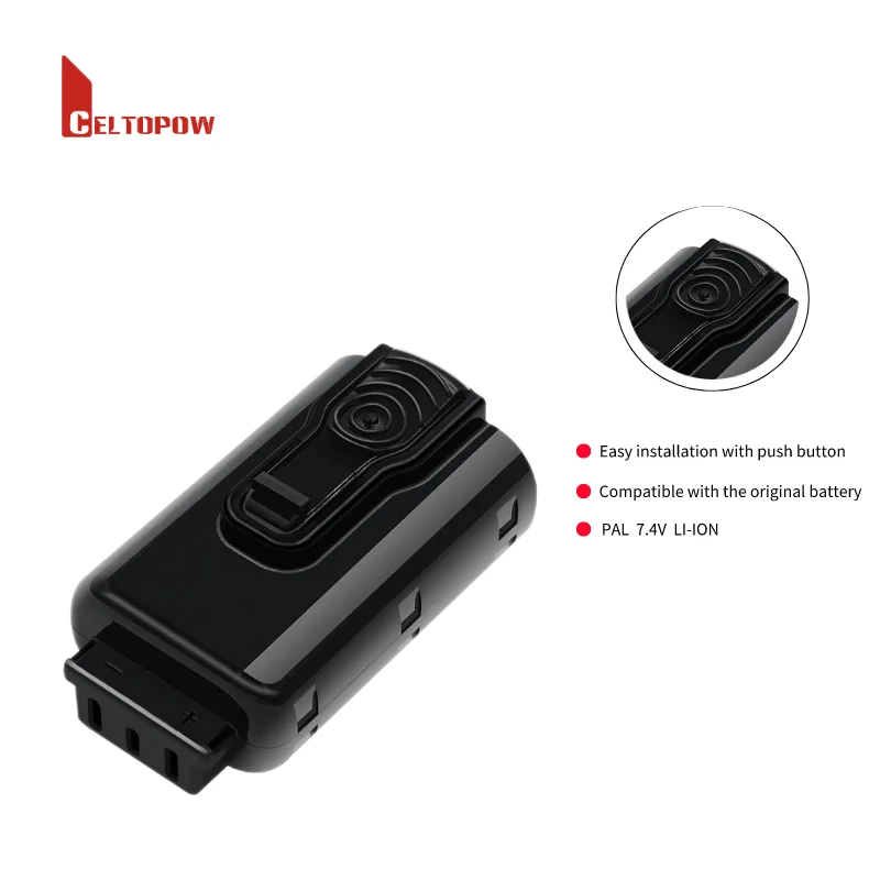 Substitute for paslodes 902654 902400 B20543 lithium battery 7.4V 2.0AH nail gun battery