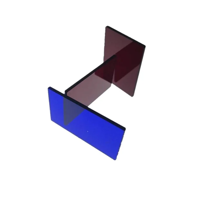 Tempered 720Nm Long Pass IR Filter Glass HB720 R-72 RG715 Optical Glass For Sensor Cover